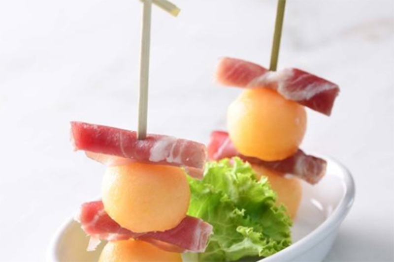 帕尔尼火腿配甜瓜